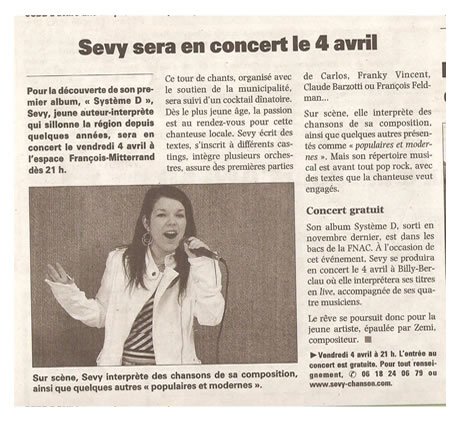 fete de la musique 2008 sévy en vedette à Bavay